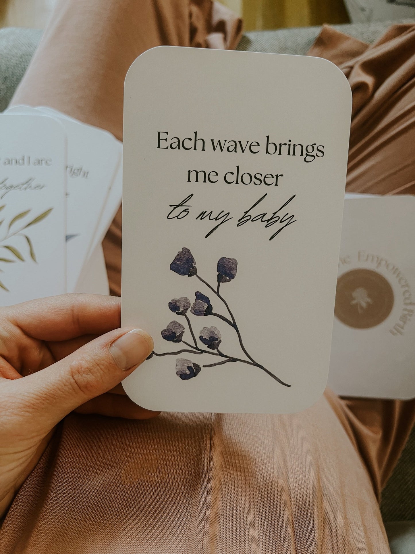 Empowered Birth | Labor Comb + Birth Affirmation Cards Kit