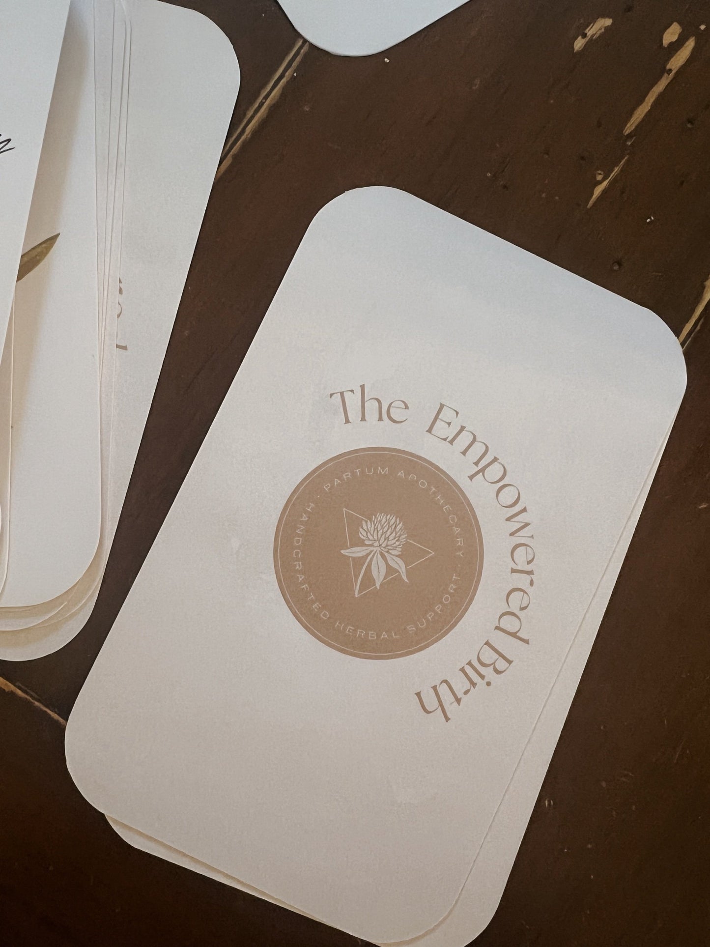 Empowered Birth | Labor Comb + Birth Affirmation Cards Kit