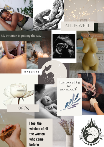 Crafting Your Birth Vision Board: Manifesting Your Ideal Birth Experience