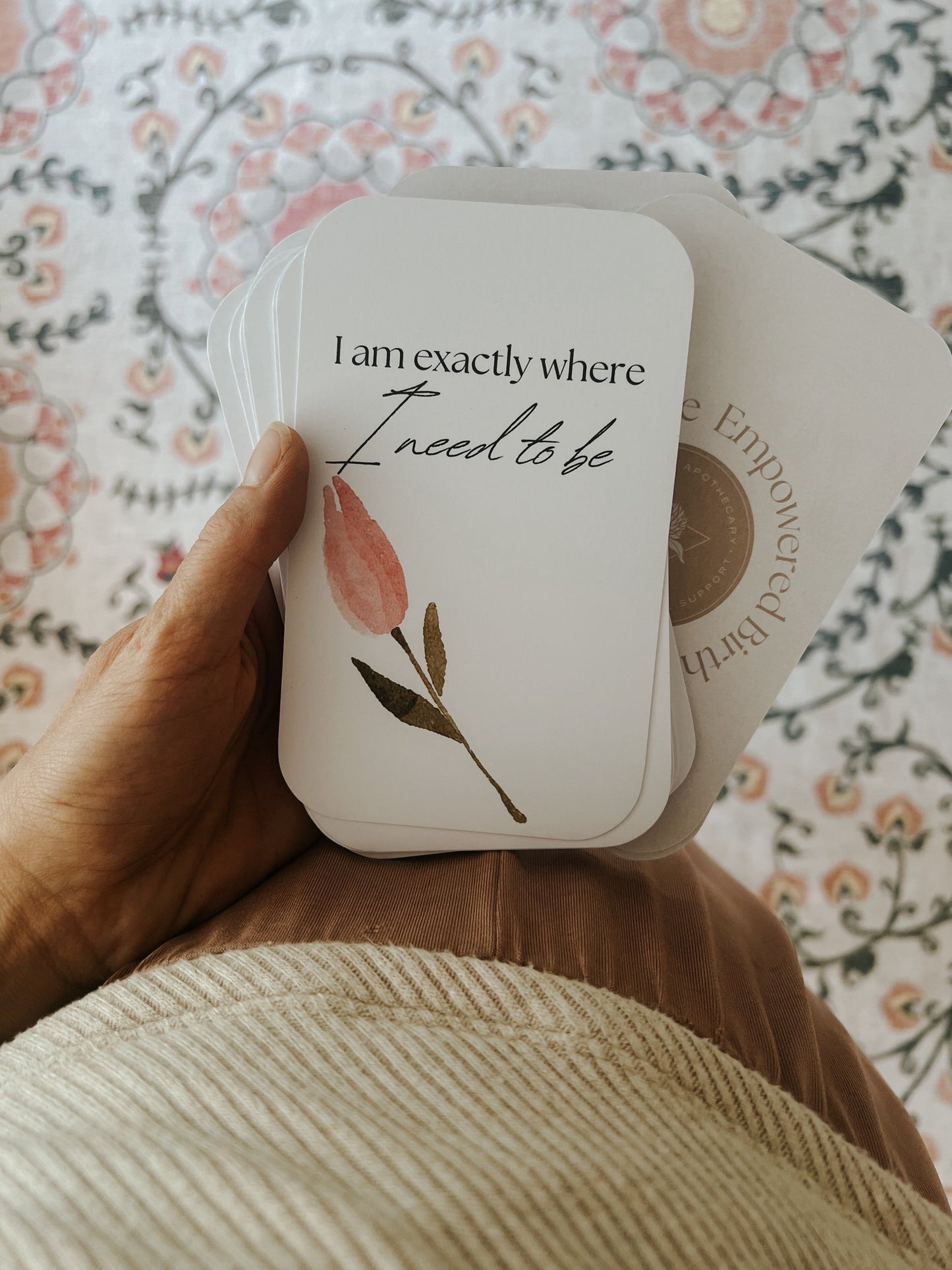 Empowered Birth | Labor  Comb + Birth Affirmation Cards Kit